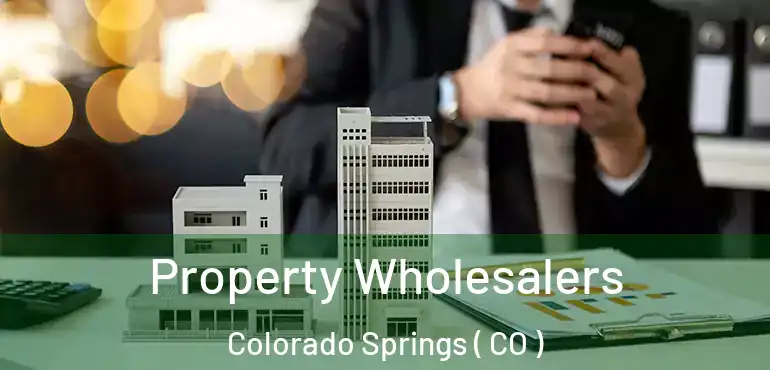  Property Wholesalers Colorado Springs ( CO )
